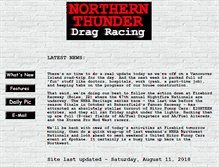 Tablet Screenshot of northernthunder.com